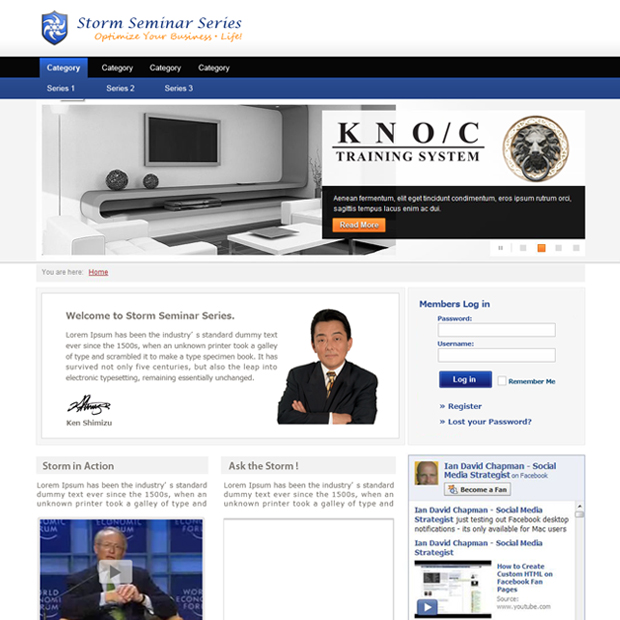 Storm Seminar Series